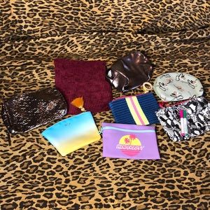 Makeup travel bags set of 8